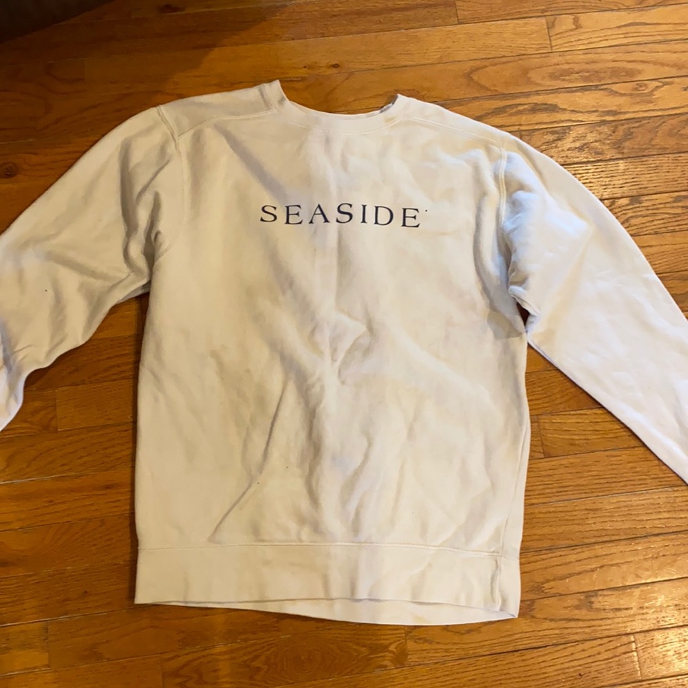 White Seaside Sweatshirt